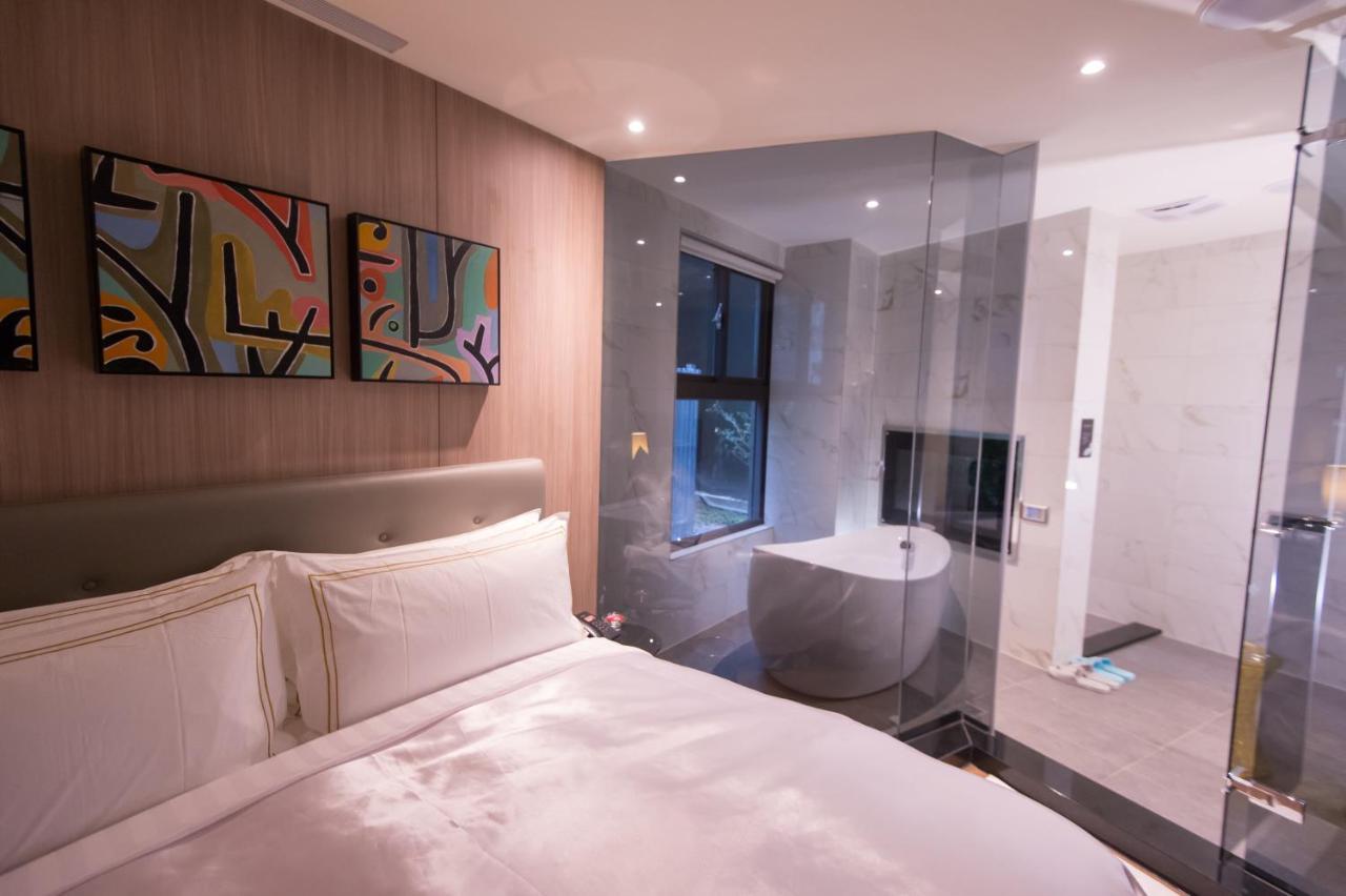 J Moon Villa Motel Taipei Eksteriør bilde